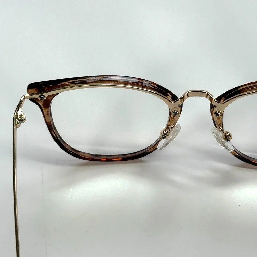 GlassesShop 811125‎ Eyeglasses Frame Only 50-22-145 Cat Eye Tortoise Shell Gold